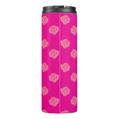 Pink roses thermosbeker (Achterkant)