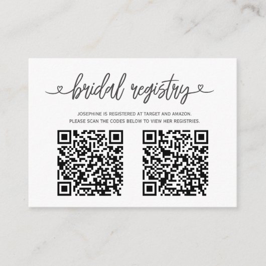 Pink Roses vrijgezellenfeest register met QR-code Informatiekaartje (Voorkant)