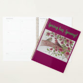 Pink Rosie Finches Planner (Display)