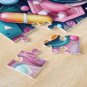 Pink Royal Nurse Legpuzzel (Zijkant)