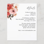 Pink & roze roze roze kleur - Gegevens Flyer (Voorkant)