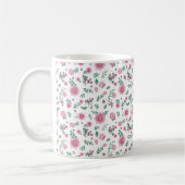 Pink Rozen Overvloed Mok (Links)