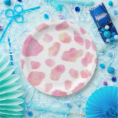 PINK SAFARI - bord papier voor luipdruk (Feest)