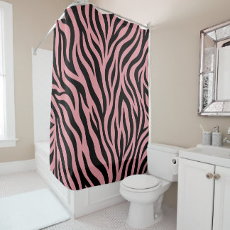 Pink Safari Douchegordijn