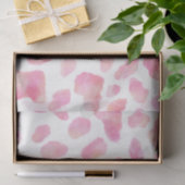 PINK SAFARI - Roze papieren speelplaat weefselpapi Tissuepapier (Geschenk)