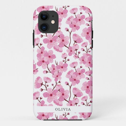 Pink Sakura Case-Mate iPhone Case (Achterkant)