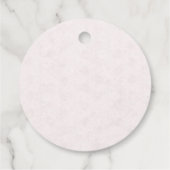 Pink Sakura Ribbon – Japanese-Inspired Bedankjes Labels (Achterkant)