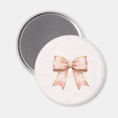 Pink Sakura Ribbon – Japanese-Inspired Magneet (Voorkant / Achterkant)