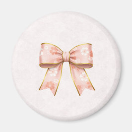 Pink Sakura Ribbon – Japanese-Inspired Magneet
