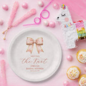 Pink Sakura Ribbon – Japanese-Inspired Papieren Bordje (Feest)