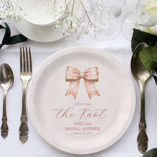 Pink Sakura Ribbon – Japanese-Inspired Papieren Bordje