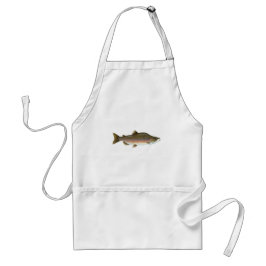 Pink Salmon Apron Standaard Schort