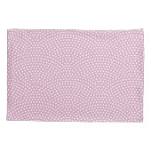 Pink Same Komon (op grote schaal) Kussensloop (Achterkant-Links)