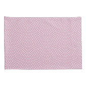 Pink Same Komon (op grote schaal) Kussensloop (Achterkant-Rechts)