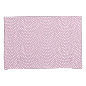 Pink Same Komon (op grote schaal) Kussensloop (Voorkant-Rechts)