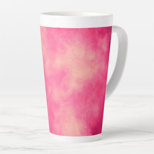 Pink Sand storm cloud Latte Mok (Rechterhoek)