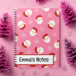Pink Santa 2 Notitieboek