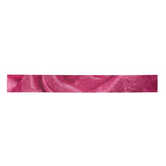 Pink Satin Rose Satijnen Lint (Voorkant)