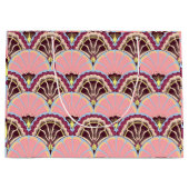 Pink Scallop Gift Bag Groot Cadeauzakje (Voorkant)