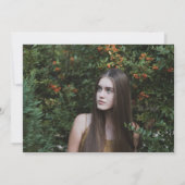 Pink scrubs verpleegster foto ze deed het Afstuder Kaart (Achterkant)