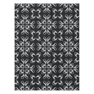 Pink seamless pattern on dark background tafelkleed