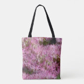 Pink Sedum Autumn Flowers Multiplied Tote Bag (Achterkant)