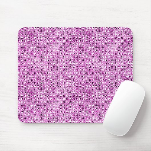 Pink Sein Effect Mousepad Muismat (Met muis)