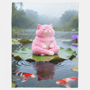 Pink Sereniteit 001 Fleece Deken