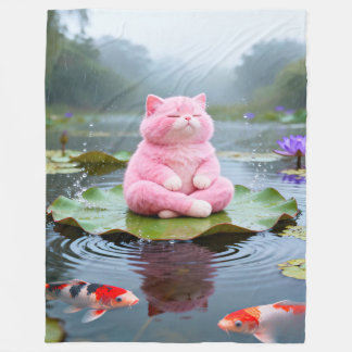 Pink Sereniteit 001 Fleece Deken