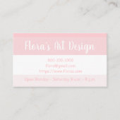 PINK SHADES Visitekaartje (Voorkant)