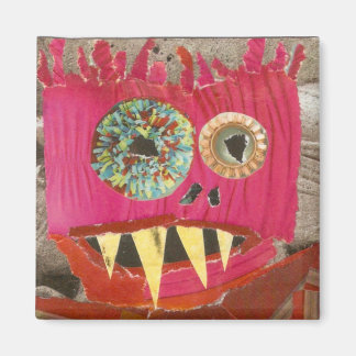 Pink Shaggle Magneet