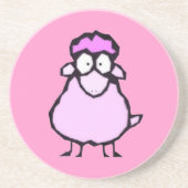 Pink Sheep Onderzetter (Voorkant)