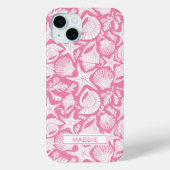 Pink Shells Personalized Case-Mate iPhone Case (Achterkant)
