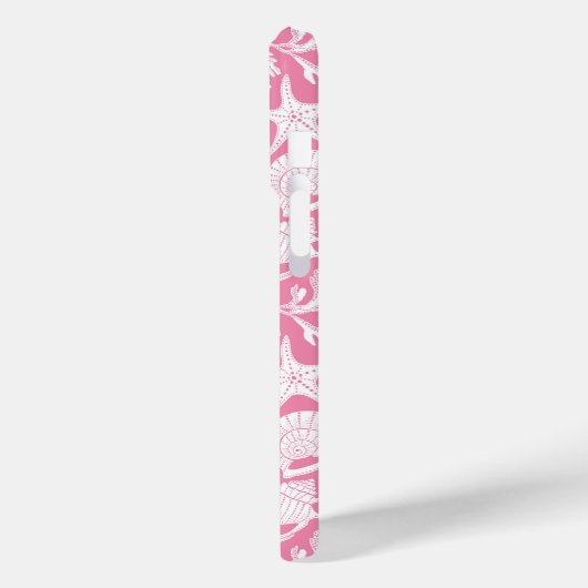 Pink Shells Personalized Case-Mate iPhone Case (Achterkant / Links)