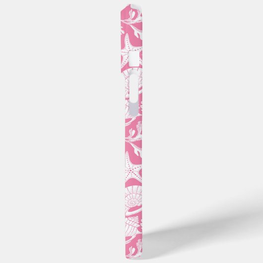 Pink Shells Personalized Case-Mate iPhone Case (Achterkant / Links)