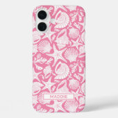 Pink Shells Personalized Case-Mate iPhone Case (Achterkant)