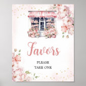 Pink She's Off The Market Vrijgezellenfeest Favori Poster (Voorkant)