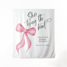 Pink She's Tying the Knot Vrijgezellenfeest Achter