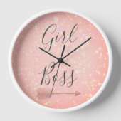 "Pink Shimmery Girl Boss (Voorkant)
