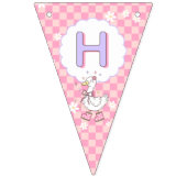 Pink Silly Goose-Happy Birthday Vlaggetjes (Tweede vlag)