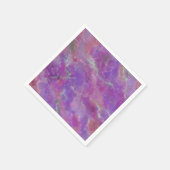 Pink, Silver and Purple Marble Servet (Hoek)