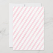 Pink Silver Glitter Winter Wonderland 2e verjaarda Kaart (Achterkant)