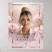 Pink Silver Memorial Poster (Voorkant)
