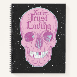Pink Skeleton Hardcover Spiral Notitieboek