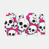 Pink Skull Pattern Favor Box Bedankdoosjes (Uitgevouwen)