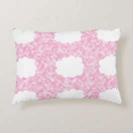Pink Sky Accent Pillow Accent Kussen