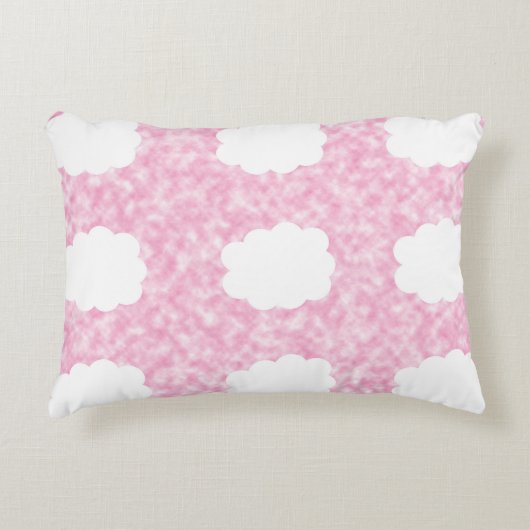 Pink Sky Accent Pillow Accent Kussen (Voorkant)