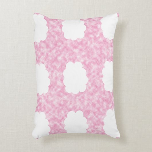 Pink Sky Accent Pillow Accent Kussen (Voorkant(Verticaal))