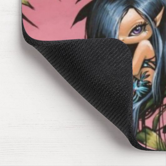 Pink Sky Fairy Mousepad Muismat (Hoek)