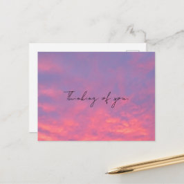 Pink Sky Photography Briefkaart